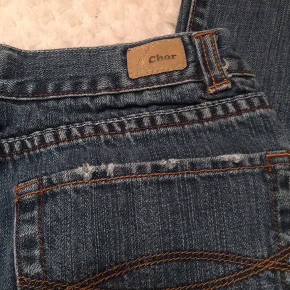 Chor Distressed Jeans Size 7 - Picture 6 of 8